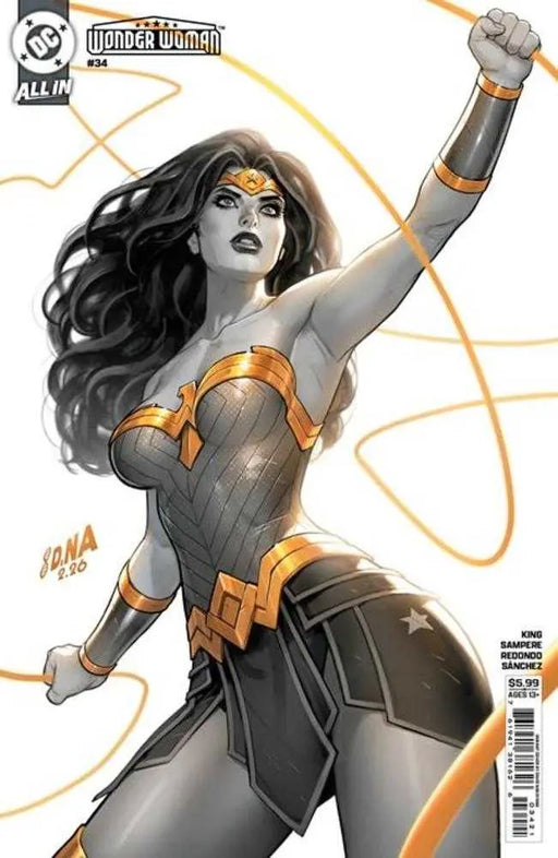 Wonder Woman #34 Cover B David Nakayama Card Stock Variant DC Comics