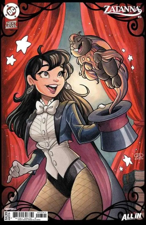 Zatanna (2026) #3 Cover D Chrissie Zullo Uminga Card Stock Variant DC Comics