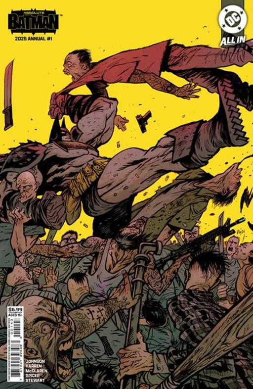 Absolute Batman 2025 Annual #1 (One Shot) 3rd Print Cover C Daniel Warren Johnson Card Stock Variant DC Comics