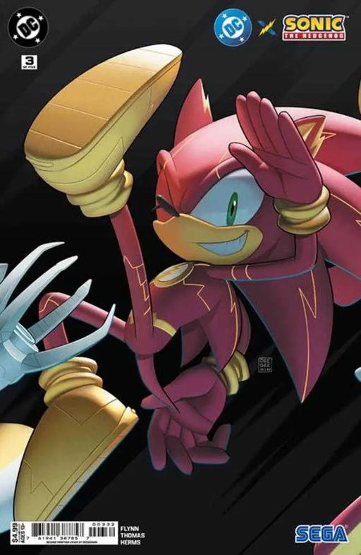 DC X Sonic The Hedgehog #3 (Of 5) 2nd Print Deegeemin Connecting DC Comics
