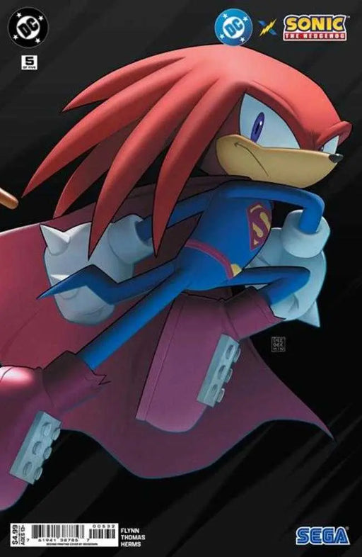 DC X Sonic The Hedgehog #5 (Of 5) 2nd Print Deegeemin Connecting DC Comics