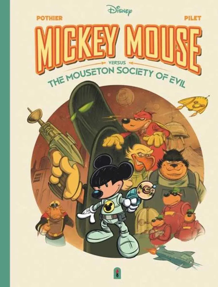 Walt Disneys Mickey Mouse Versus The Mouseton Society Of Evil Hardcover Fantagraphics Books