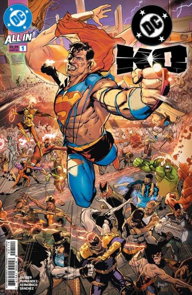 DC K.O. #1 (Of 5) 4th Print Cover A Javi Fernandez DC Comics