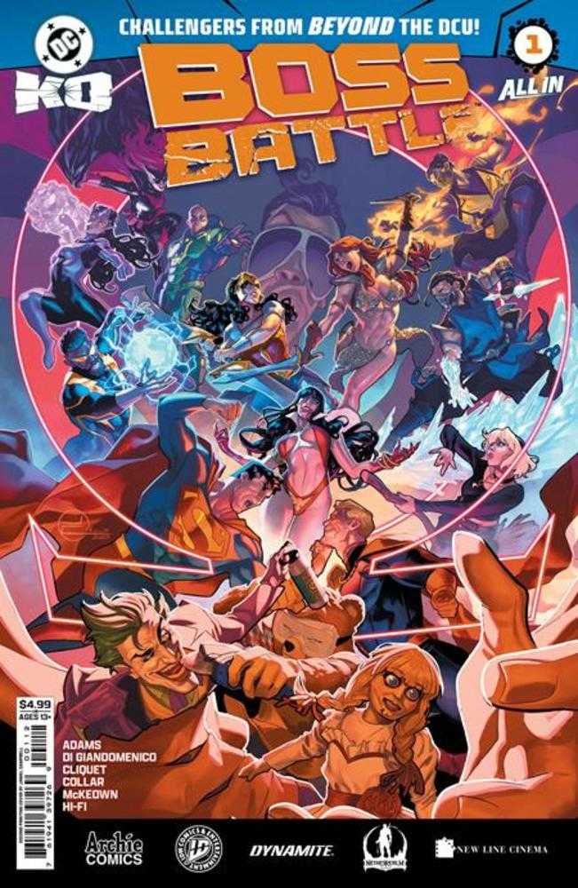 DC K.O. Boss Battle #1 (One Shot) 2nd Print Cover A Jamal Campbell DC Comics