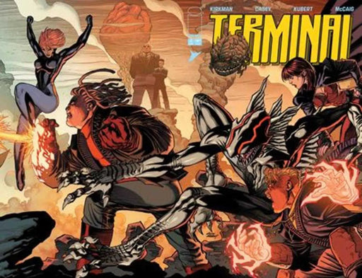Terminal #1 Cover B Andy Kubert & Dave Mccaig Connecting Wraparound Variant (Mature) Image Comics