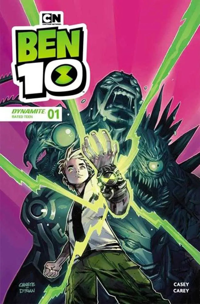 Ben 10 #1 Cover W 1 in 10 Eric Canete Foil Variant Dynamite Entertainment