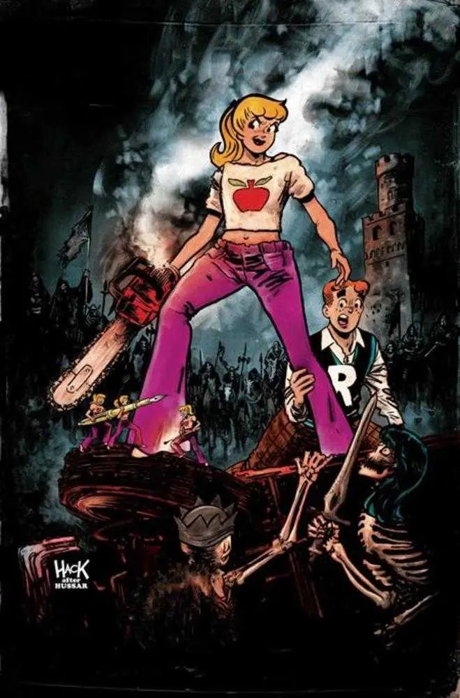 Archie X Army Of Darkness #4 Cover O Inc 1:7 Robert Hack Betty Variant Full Art Variant Dynamite Entertainment