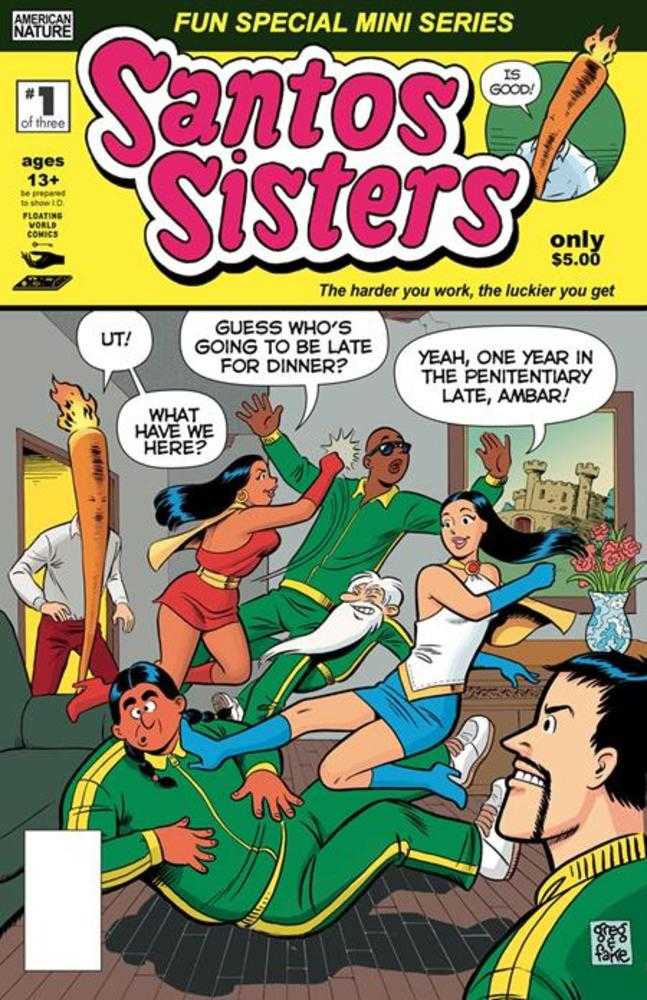 Santos Sisters Fun Special #1 (Of 3) Cover A Greg & Fake Floating World Comics