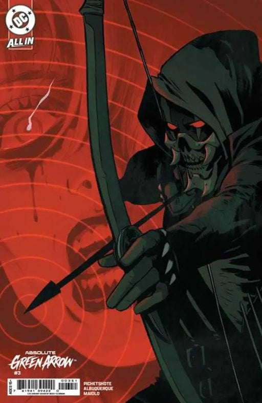 Absolute Green Arrow #3 (Of 6) Cover E 1 in 25 Becky Cloonan Card Stock Variant DC Comics