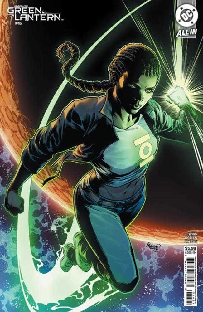 Absolute Green Lantern #16 Cover B Carlo Pagulayan Card Stock Variant DC Comics