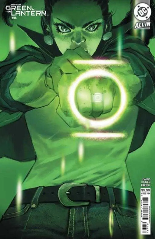 Absolute Green Lantern #16 Cover C Eric Canete Card Stock Variant DC Comics