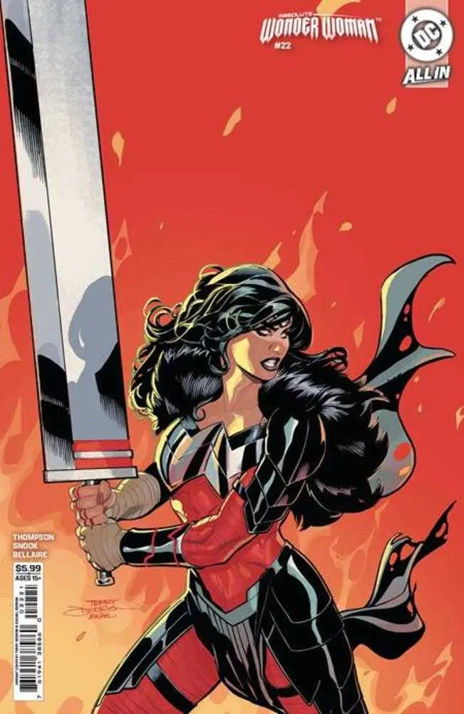 Absolute Wonder Woman #22 Cover B Terry Dodson Card Stock Variant DC Comics