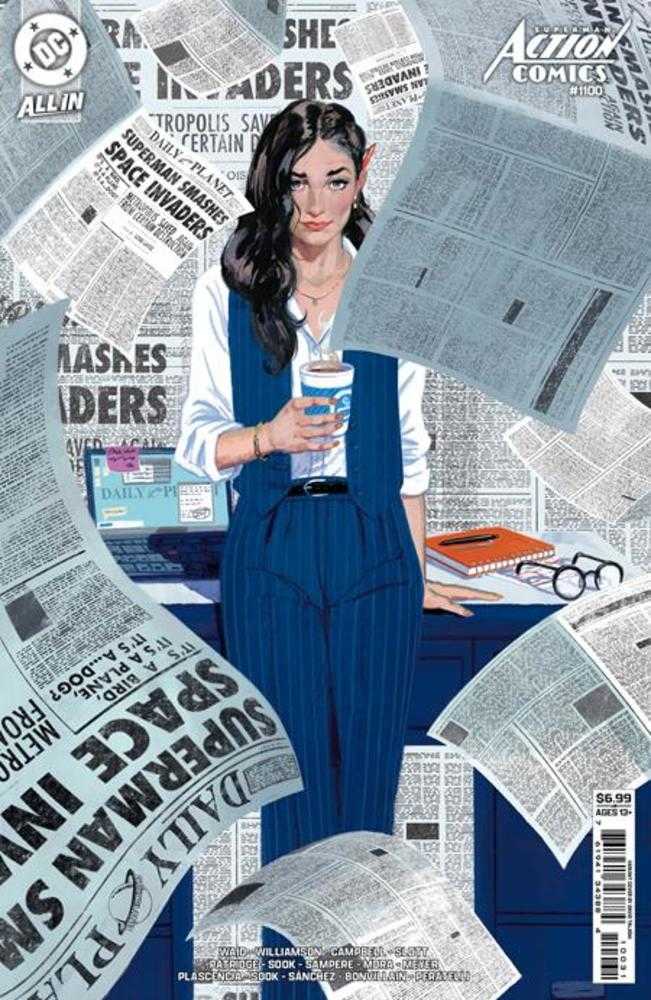 Action Comics #1100 Cover C David Talaski Card Stock Variant (DC K.O.) DC Comics