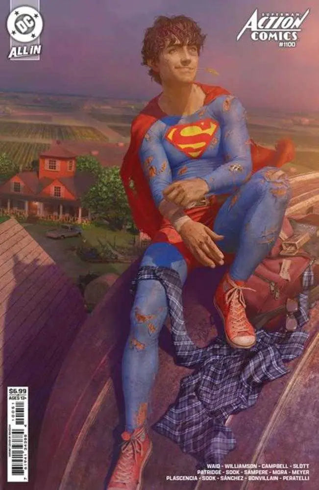 Action Comics #1100 Cover E Rahzzah Card Stock Variant (DC K.O.) DC Comics