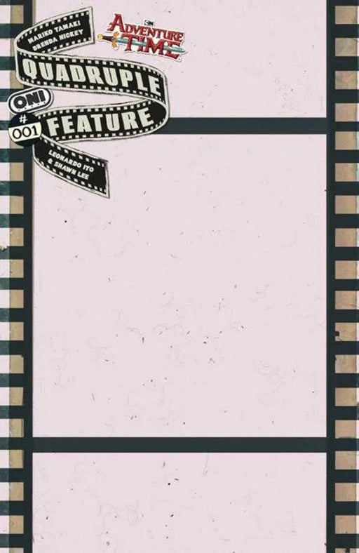 Adventure Time Quadruple Feature #1 (Of 4) Cover C Celluloid Blank Sketch Variant Oni Press