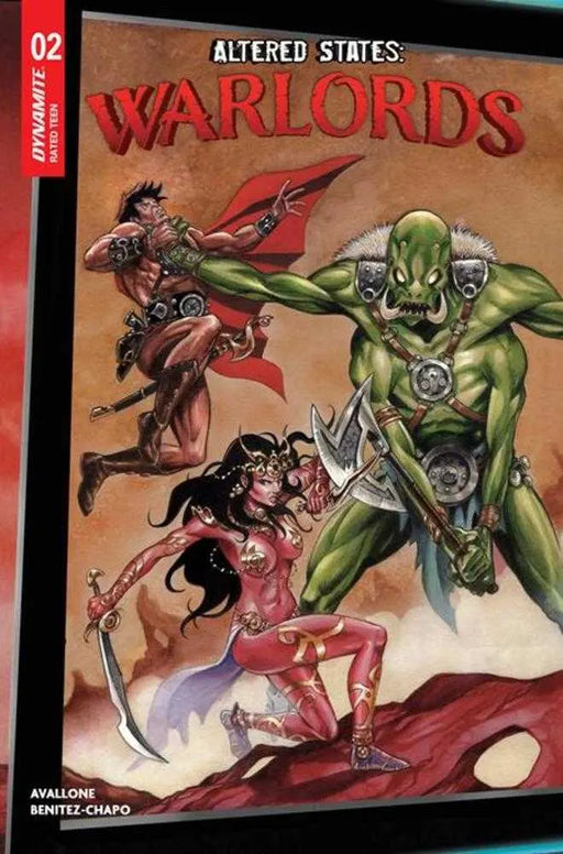 Altered States Warlords #2 Cover B Mike Rooth Variant Dynamite Entertainment
