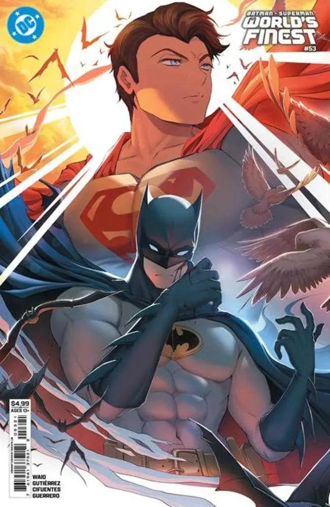 Batman Superman Worlds Finest #53 Cover B Rachta Lin Card Stock Variant DC Comics