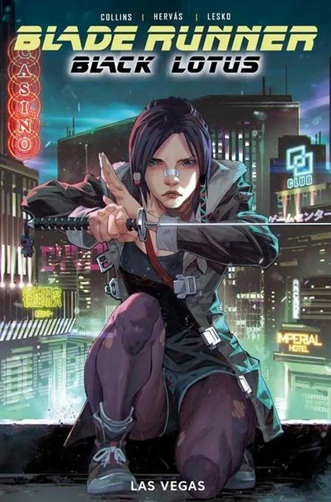 Blade Runner Black Lotus Las Vegas TPB Volume 01 Direct Market Edition Kael Ngu Cover Titan Comics