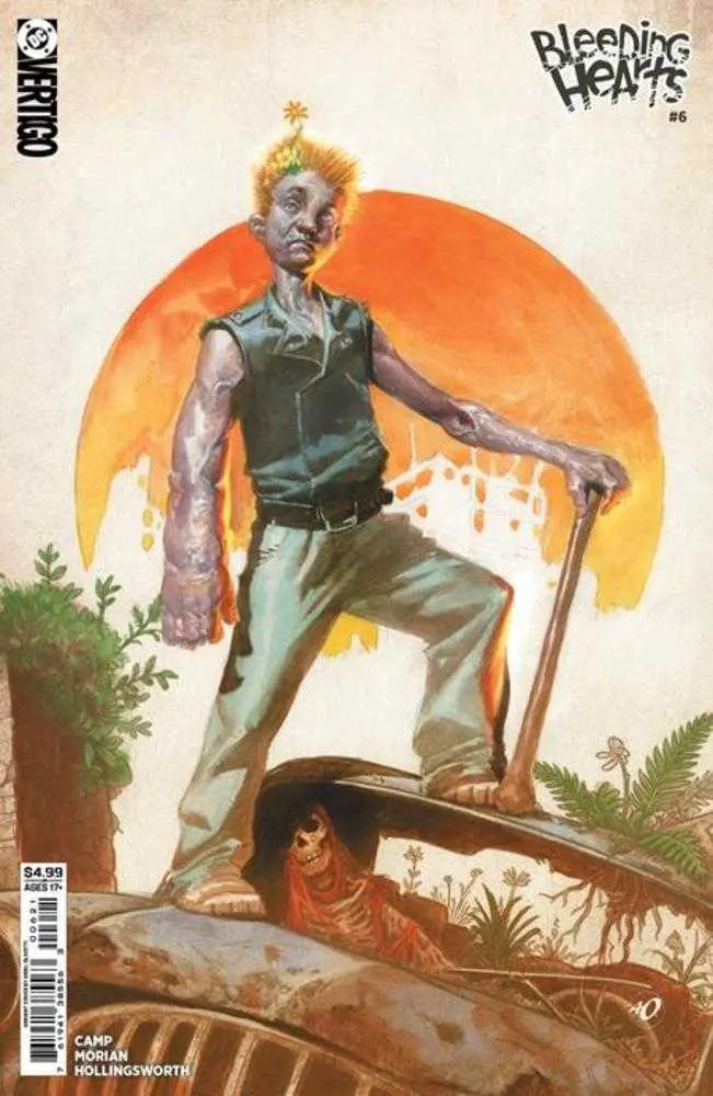 Bleeding Hearts #6 Cover B Ariel Olivetti Card Stock Variant (Mature) DC Comics