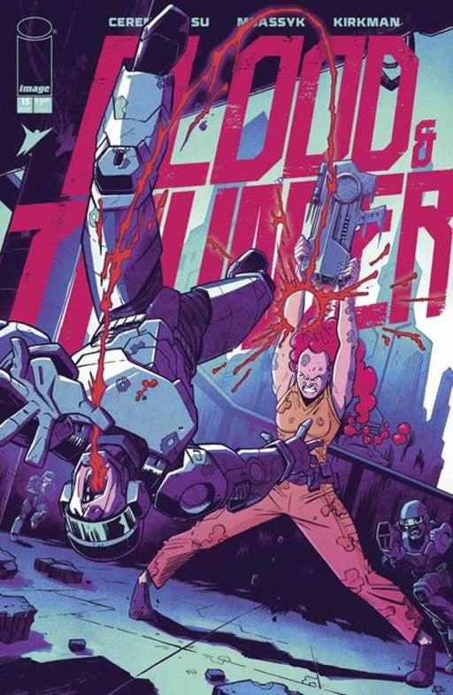 Blood & Thunder #15 Cover B Nick Roche & Josh Burcham Variant (Mature) Image Comics