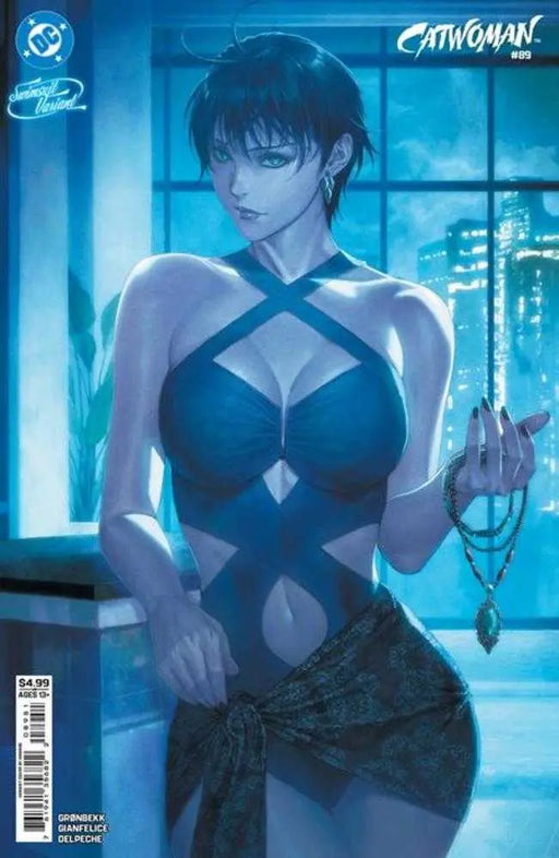 Catwoman #89 Cover E Homare Swimsuit Card Stock Variant DC Comics