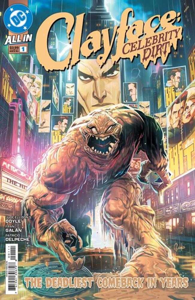 Clayface Celebrity Dirt #1 (Of 6) Cover A Fran Galan DC Comics