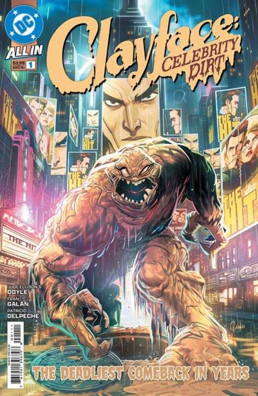 Clayface Celebrity Dirt #1 (Of 6) Cover A Fran Galan DC Comics