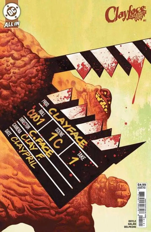 Clayface Celebrity Dirt #1 (Of 6) Cover B Mike Del Mundo Card Stock Variant DC Comics