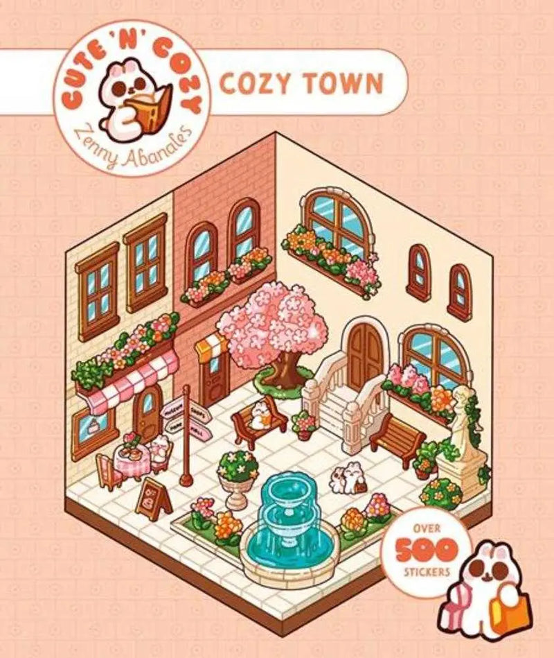 Cute N Cozy Sticker Therapy TPB Cute N Cozy Town Abrams