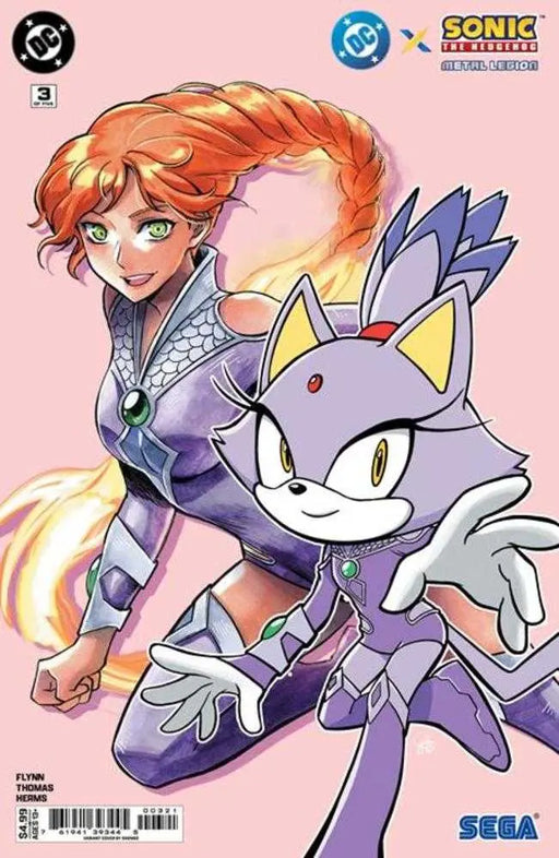 DC X Sonic The Hedgehog The Metal Legion #3 (Of 5) Cover B Saowee Card Stock Variant DC Comics