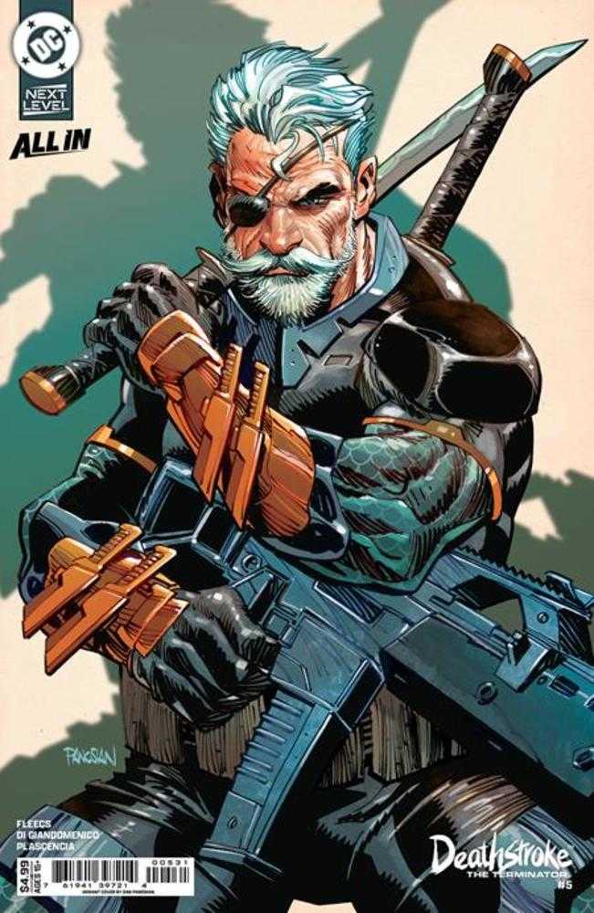 Deathstroke The Terminator #5 Cover C Dan Panosian Card Stock Variant DC Comics