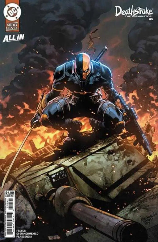 Deathstroke The Terminator #5 Cover D Carlo Pagulayan Card Stock Variant DC Comics
