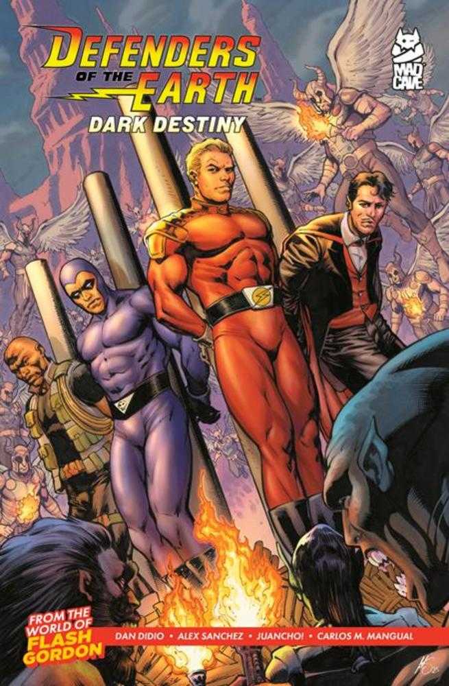 Defenders Of The Earth TPB Volume 01 Dark Destiny Mad Cave Studios