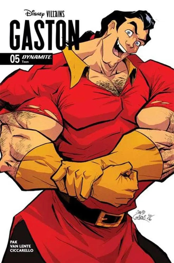 Disney Villains Gaston #5 Cover D David Cousens Variant Dynamite Entertainment