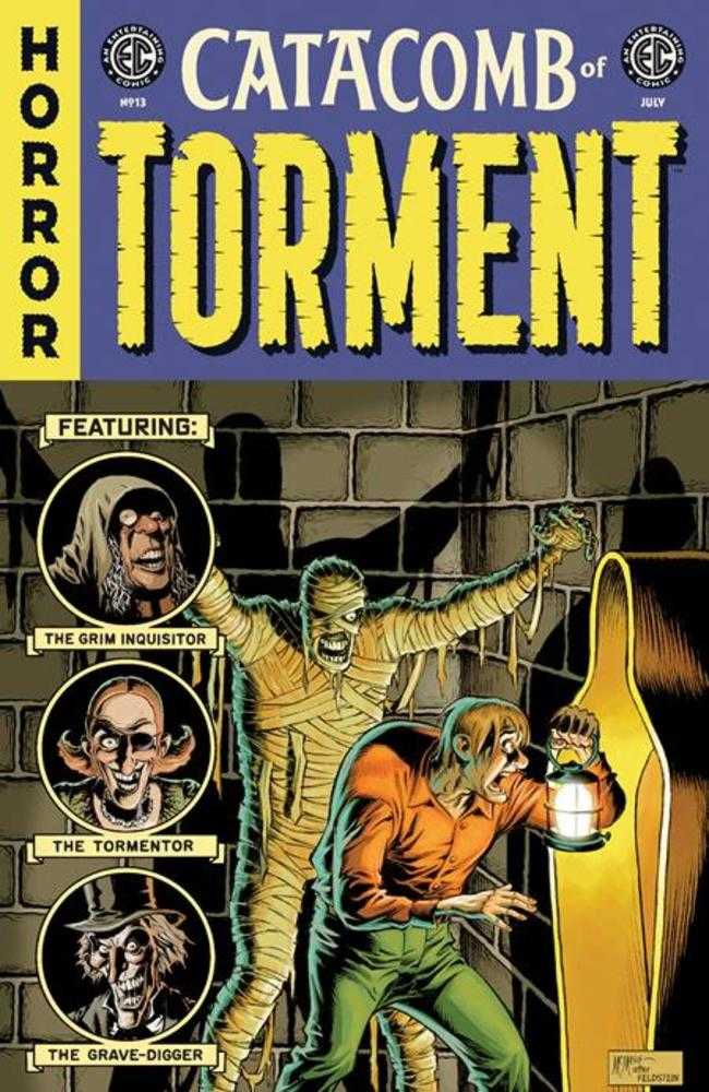 EC Catacomb Of Torment #13 Cover C 1 in 10 Shawn Mcmanus EC Homage Variant Oni Press