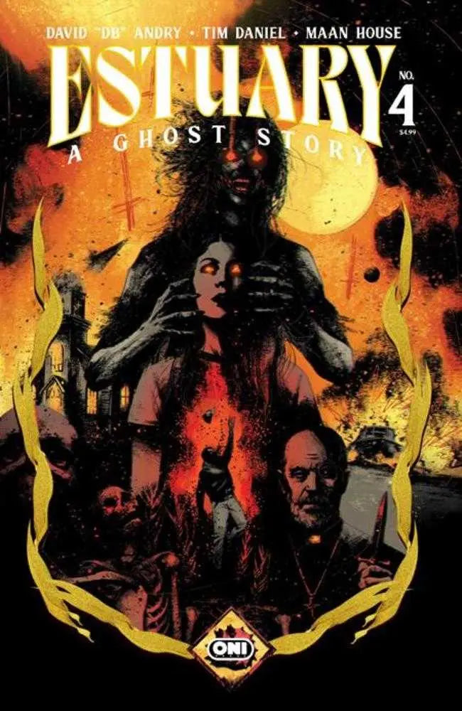 Estuary A Ghost Story #4 (Of 4) Cover A Maan House Oni Press