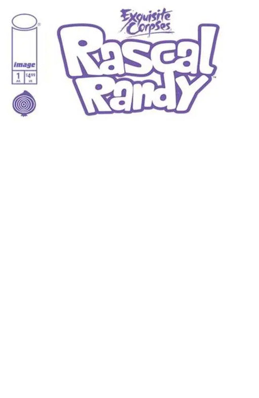 Exquisite Corpses Rascal Randy #1 (Of 5) Cover D Blank Sketch Variant  (Mature) Image Comics
