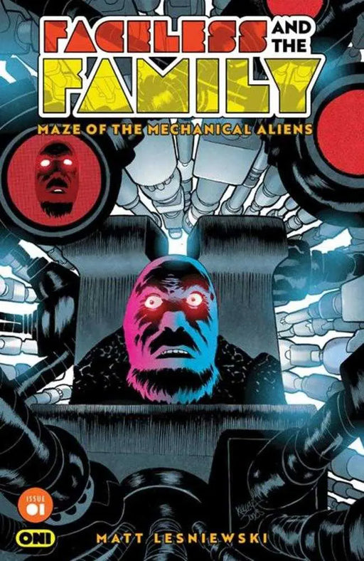 Faceless And The Family Maze Of The Mechanical Aliens #1 (Of 4) Cover B Kelley Jones Variant Oni Press