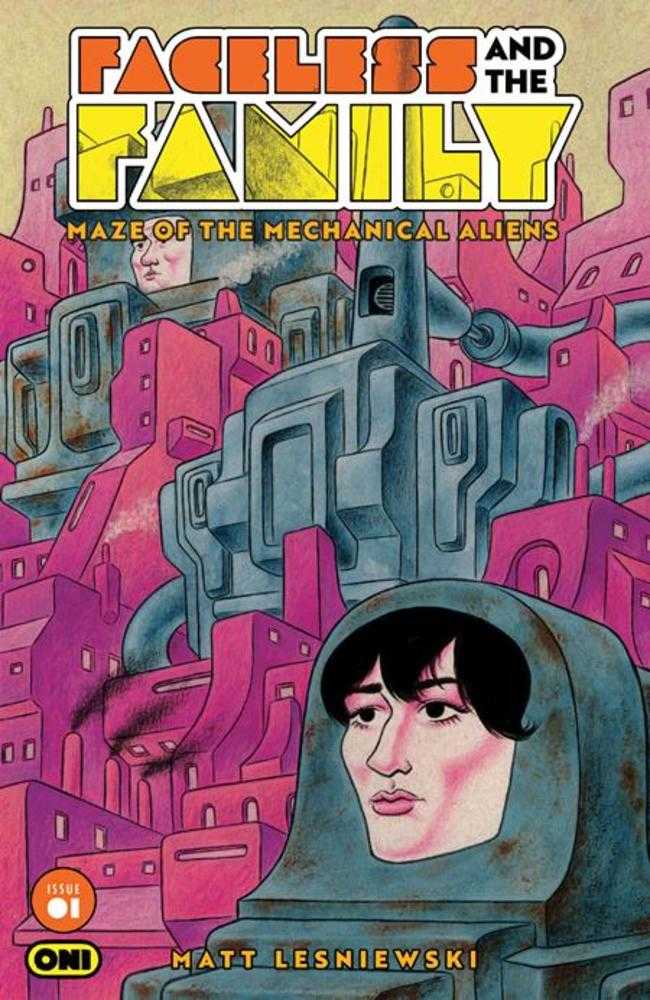 Faceless And The Family Maze Of The Mechanical Aliens #1 (Of 4) Cover C Noah Bailey Variant Oni Press