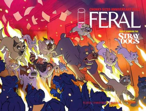 Feral #25 Cover A Tony Fleecs & Trish Forstner Wraparound Image Comics