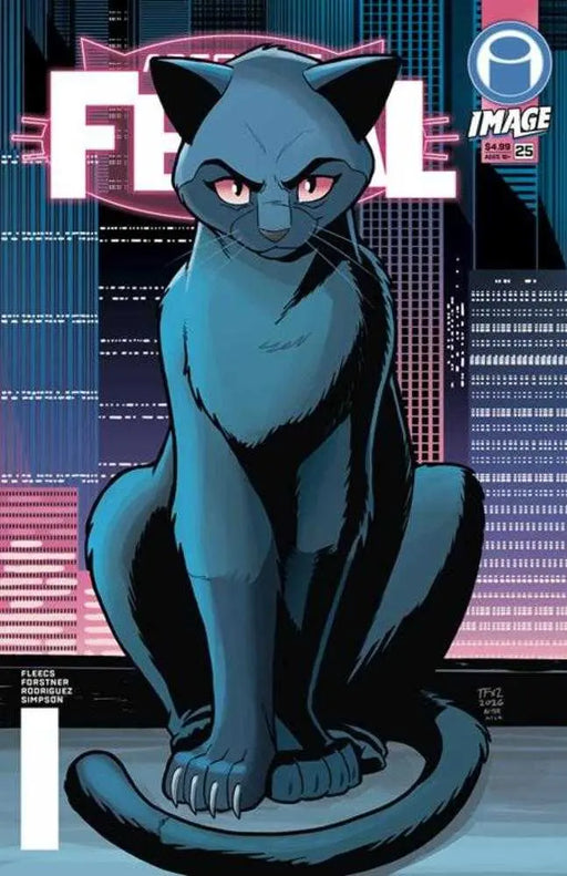 Feral #25 Cover H 1 in 50 Tony Fleecs & Trish Forstner Absolute Batman Homage Variant Image Comics
