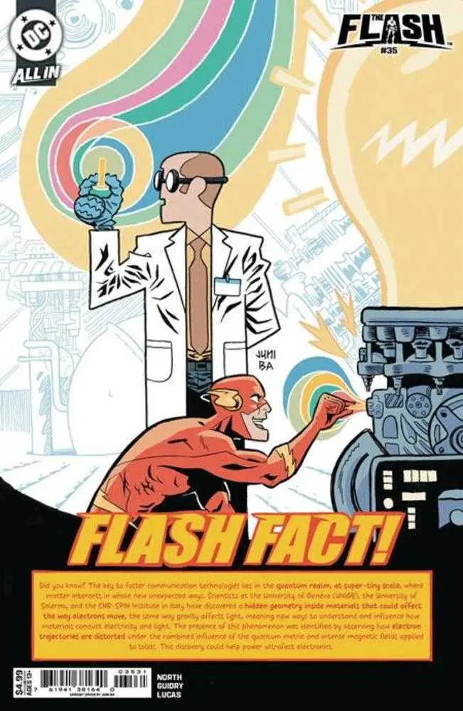 Flash #35 Cover C Juni Ba Card Stock Variant - Revenge Of