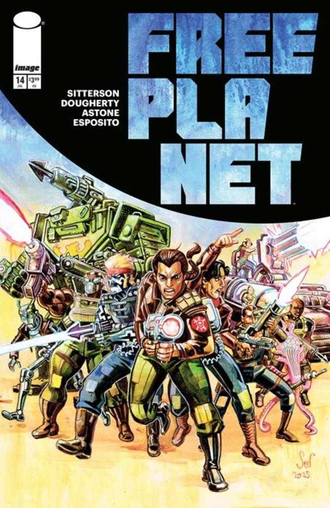Free Planet #14 Cover A Jed Dougherty Image Comics