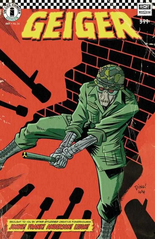 Geiger #24 Cover C Dean Haspiel Variant Image Comics