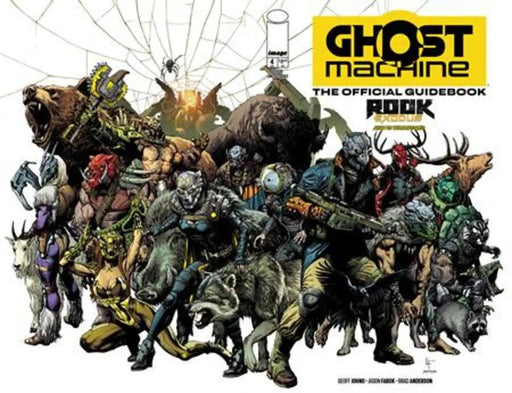 Ghost Machine The Official Guidebook #4 (Of 5) Cover A Gary Frank & Brad Anderson Wraparound Image Comics