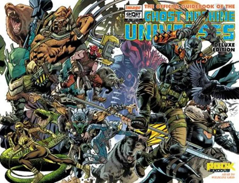 Ghost Machine The Official Guidebook #4 (Of 5) Cover B Bryan Hitch & Brad Anderson Wraparound Variant Image Comics