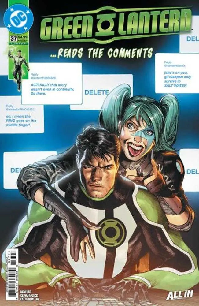 Green Lantern #37 Cover A Eddy Barrows DC Comics