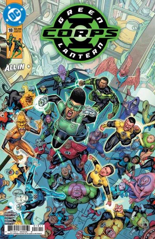 Green Lantern Corps #18 Cover A Fernando Pasarin DC Comics