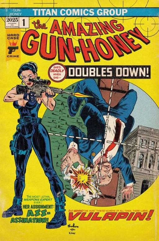 Gun Honey Doubles Down #2 (Of 4) Cover G Nuno Pereira Homage Variant (Mature) Titan Comics