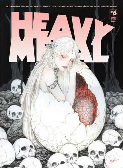 Heavy Metal Magazine #6 Cover B Amanda M Jansson Variant (Mature) Massive Publishing